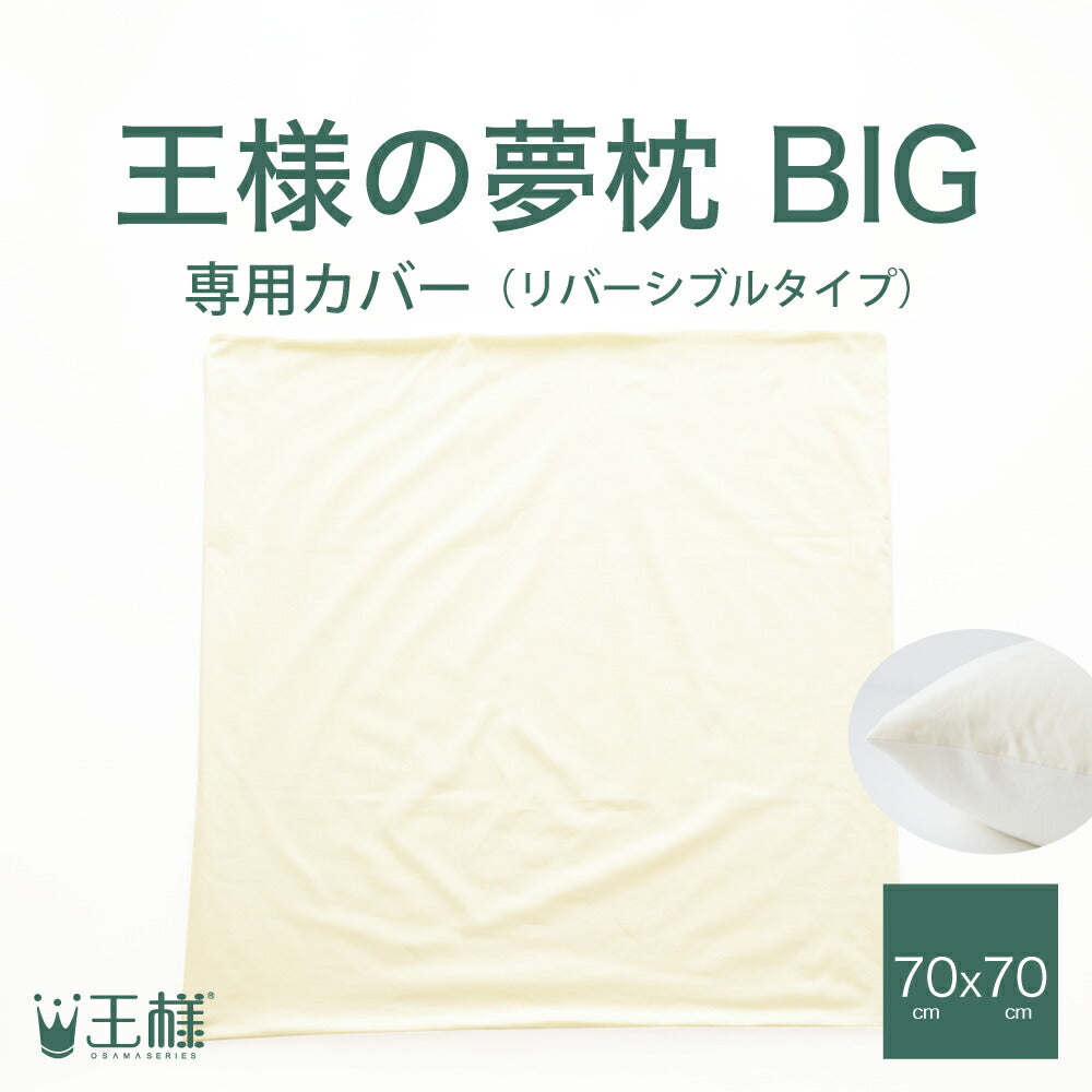王様の夢枕 BIG 専用カバー – 枕と眠りのおやすみショップ！本店