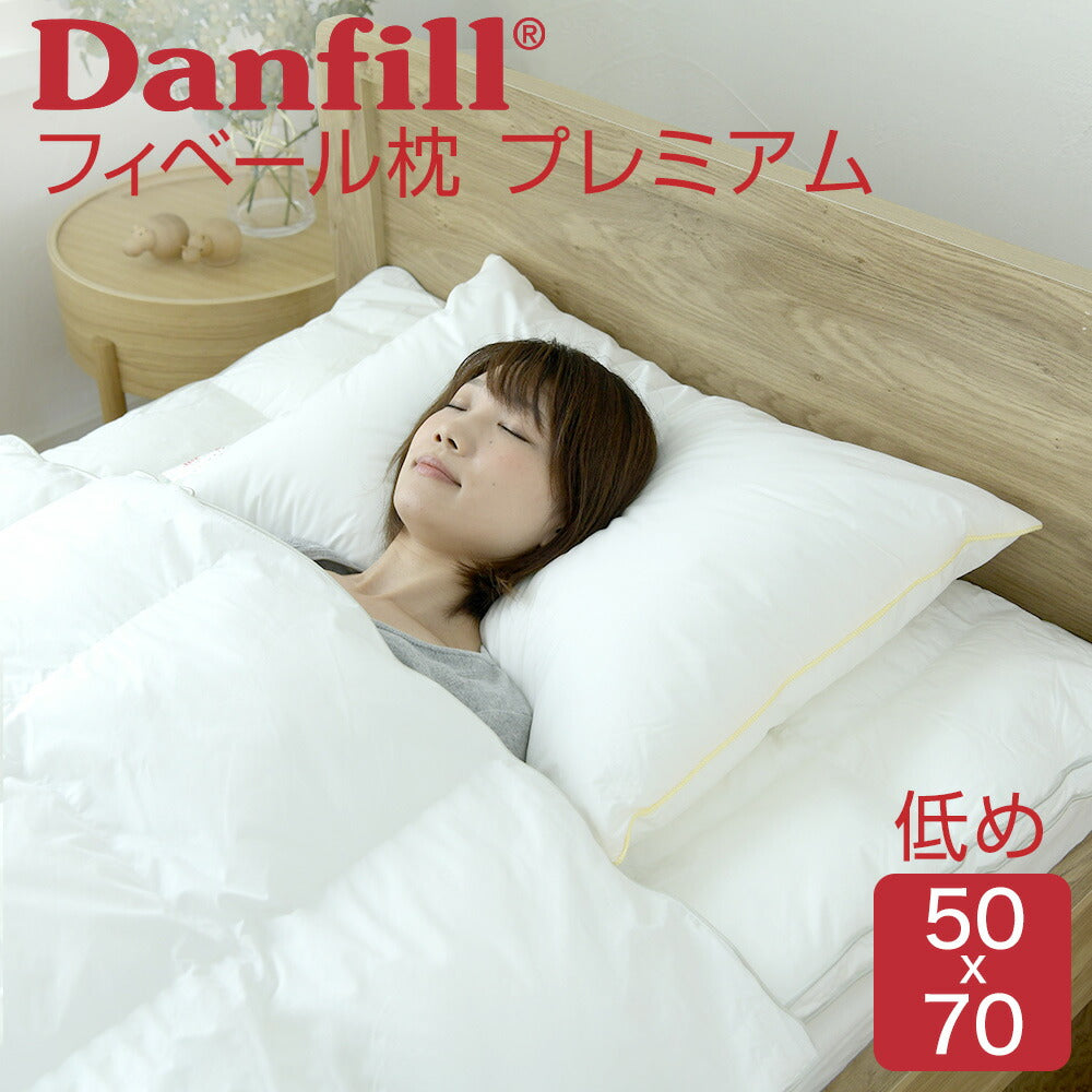 Danfill フィベールピロープレミアム（高さ低め） – 枕と眠りの