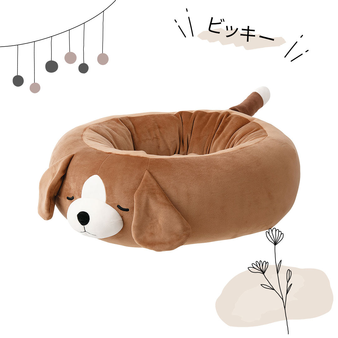 フィールペット マシュマロラウンドベッド