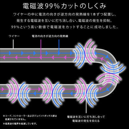 HEAT CRACKER ADVANCE（ヒートクラッカー アドバンス） 洗える電気毛布（掛け毛布）