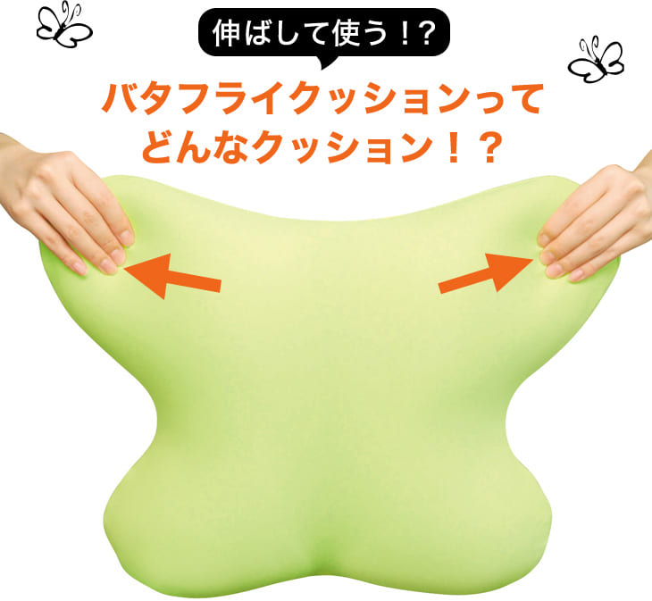 Style バタフライ型クッション Style バタフライ型クッション Style Butterfly（スタイル