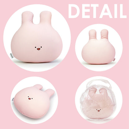 【数量限定】MOGU ふにもち あさみみちゃん おかおクッション (専用バッグ付き)