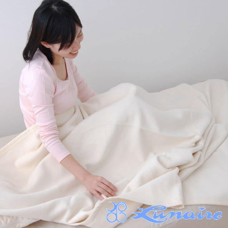 毛布 シングルサイズ 無漂白無着色ナチュラルコットン毛布 140×200cm <span>肌に優しい天然繊維コットン100％を使用した日本製 の毛布</span>