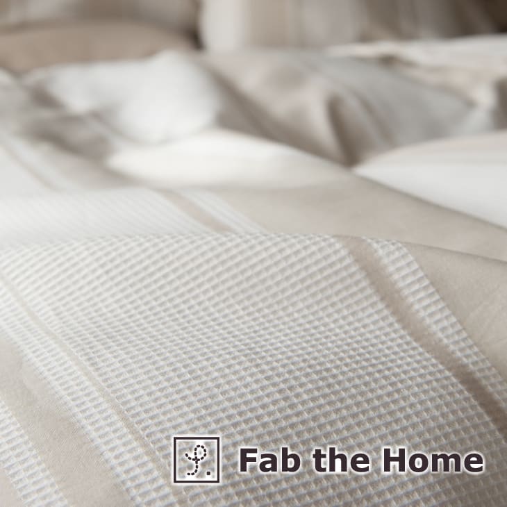 布団カバー ダブルサイズ Fab the Home（ファブザホーム） Chic stripe
