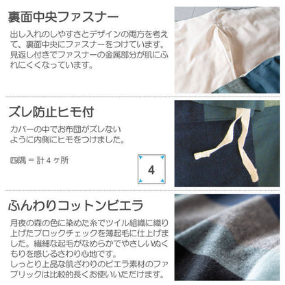 Fab the Home（ファブザホーム）ノクターン  こたつ布団カバー