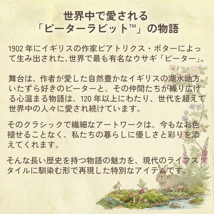 ピーターラビット™ ブック型クッション フェイブ