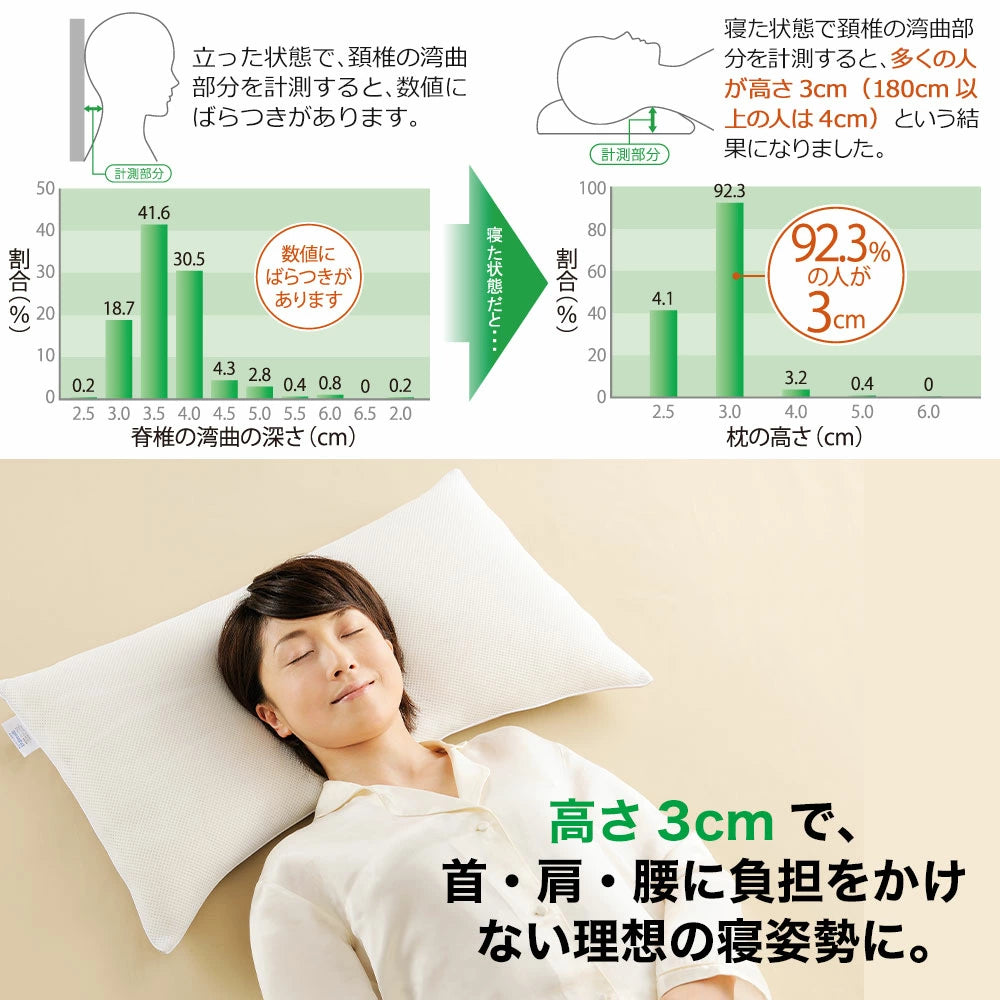 枕博士が考えた枕 ナチュラルブレス レギュラー快眠博士 natural breath®（ナチュラルブレス®） | 株式会社ディーブレス