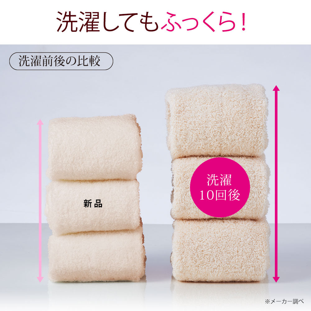 高級タオル ザ・ラストタオル フェイスタオル 1週間セット(フェイスタオル7枚）