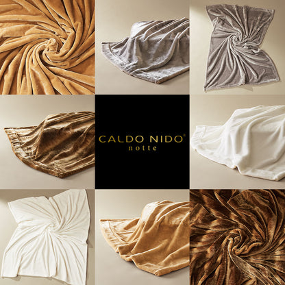 カルドニードノッテ3ひざ掛け毛布（CALDO NIDO notte3） 80×110cm