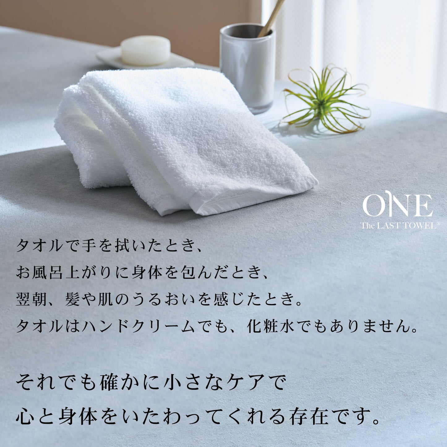 ＼セット割5%OFF／The LAST TOWEL ONE （ザ・ラストタオル ワン）バスタオル 2枚セット