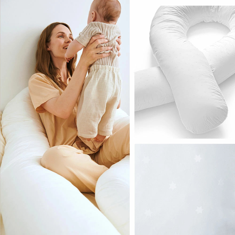 U字型 抱き枕 ノルディックスリープ コンフォートU カバー付き