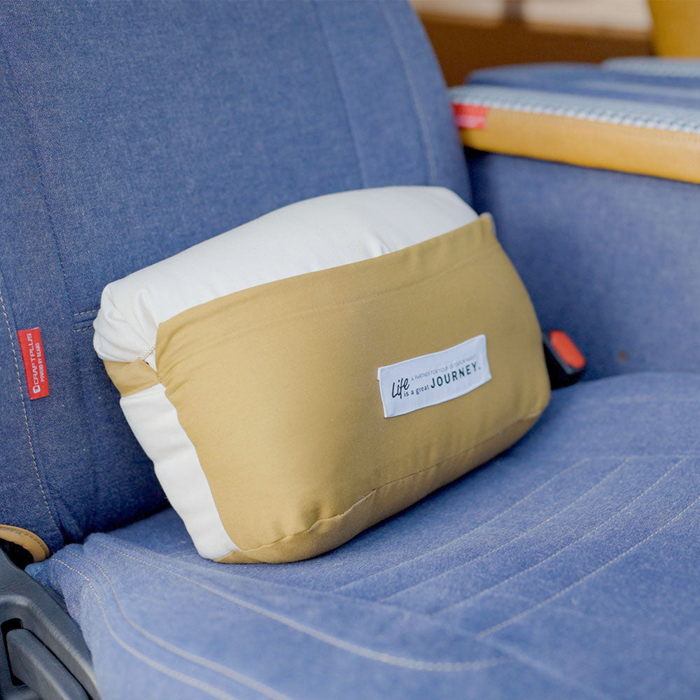 JOURNEY PILLOW（ジャーニーピロー）車中泊やキャンプでの睡眠をより快適にするアウトドア用枕