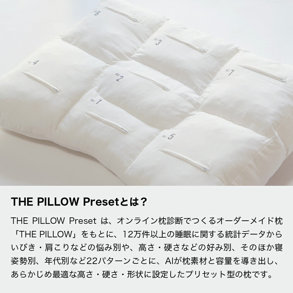 40代向けの枕 THE PILLOW Preset 19 40s