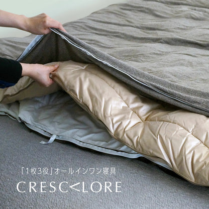 CRESCALORE オールインワン毛布