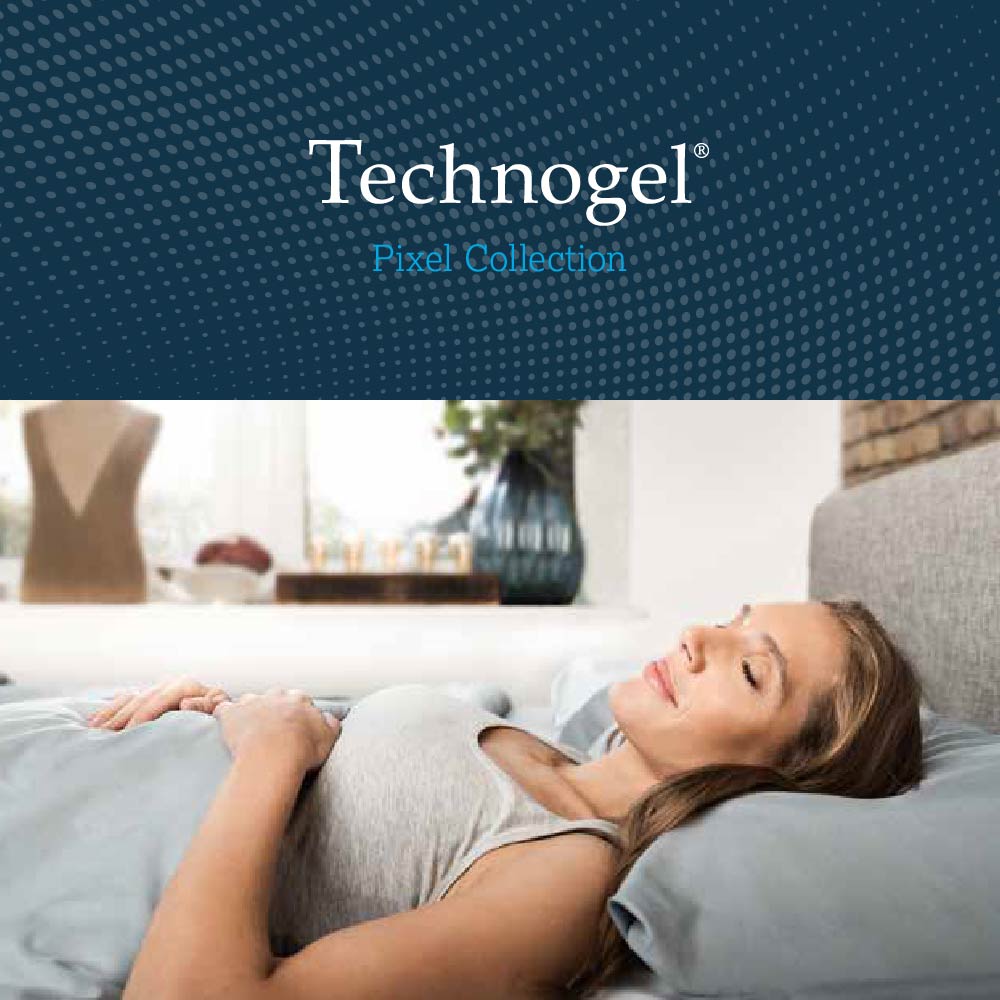 Technogel Pixel Collection Anatomic Curve Pillow（テクノジェル