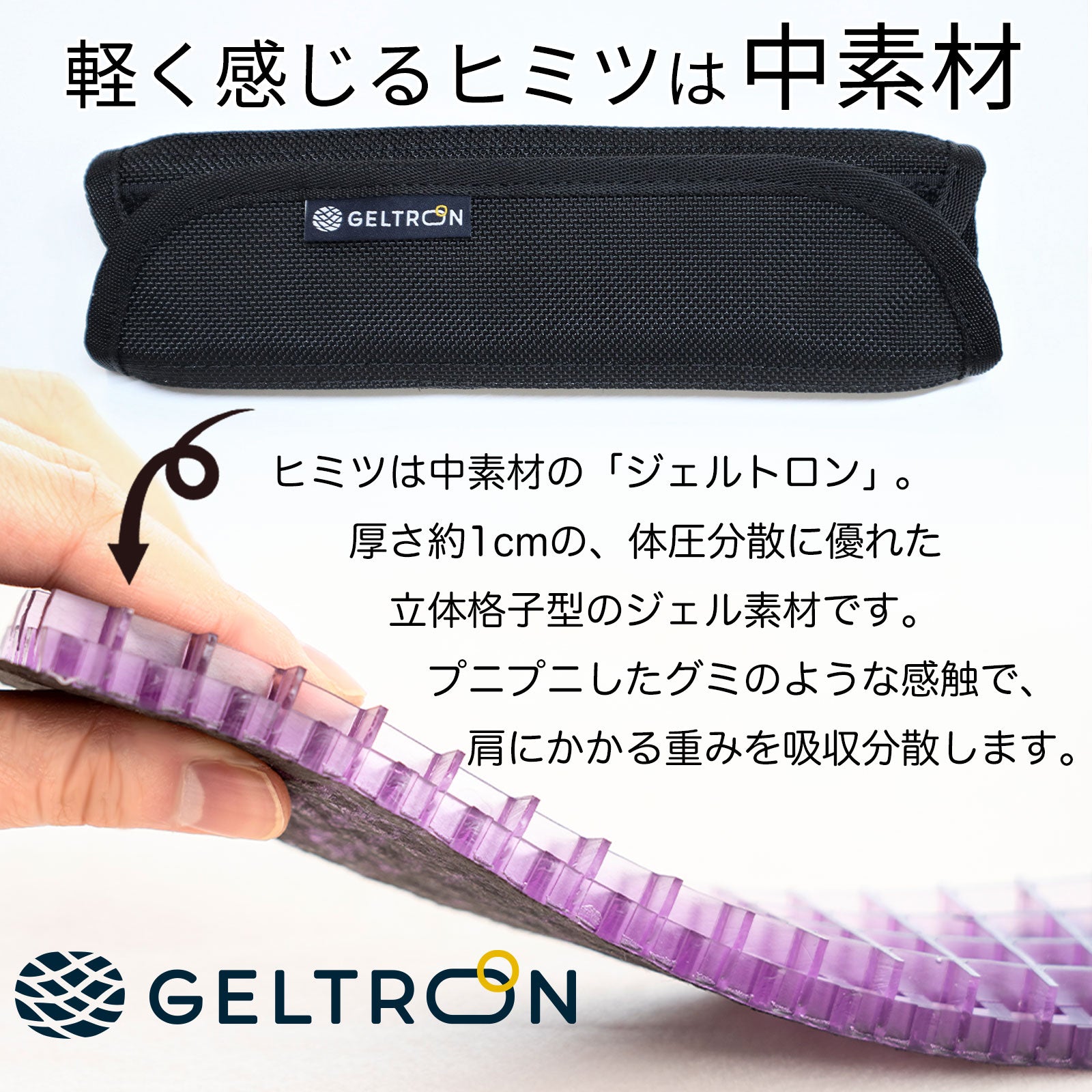 ジェルトロン ショルダーパッド（肩パッド） Mサイズ – 枕と眠りの