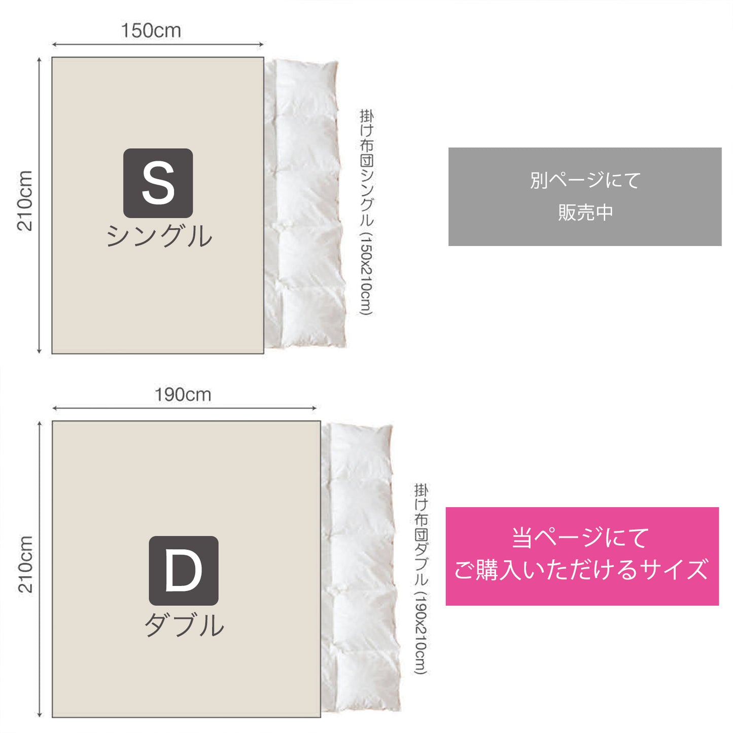 Fab the Home（ファブザホーム） ソリッド（Solid） コンフォーターカバー（掛布団カバー） ダブルサイズ