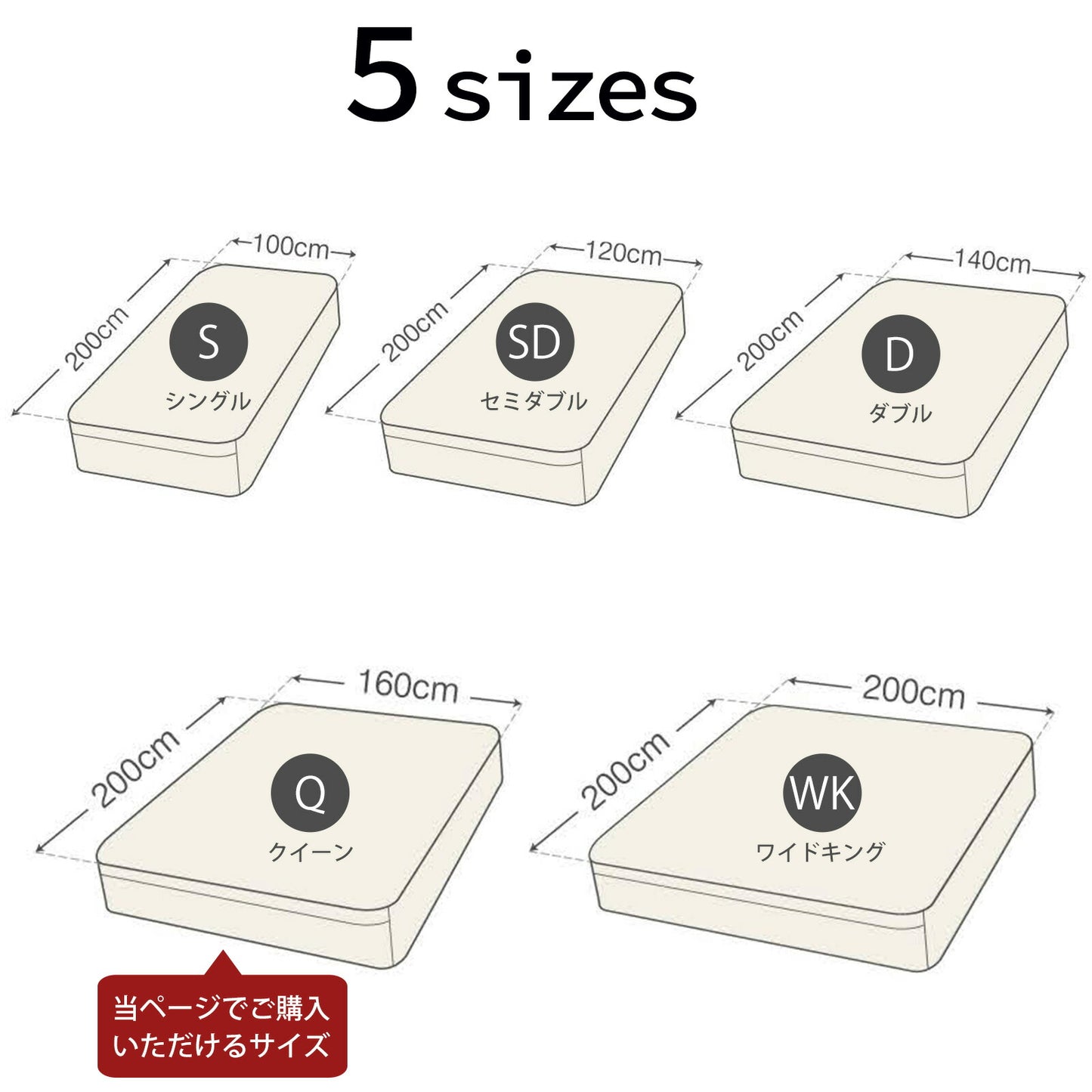Fab the Home（ファブザホーム） Solid(ソリッド) ベッドシーツ（ボックスシーツ） クイーンサイズ
