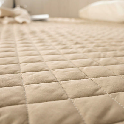 ベッドパッド セミダブルサイズ Fab the Home Double gauze(ダブルガーゼ) ガーゼパッドシーツ 約120×200㎝