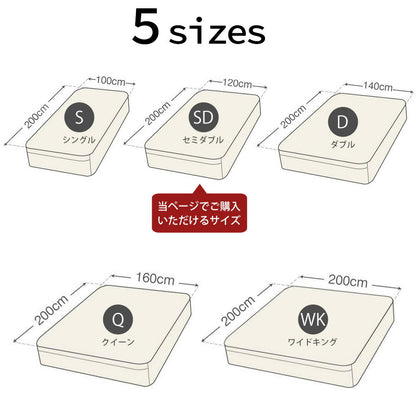 シーツ セミダブルサイズ Fab the Home（ファブザホーム）Double gauze ダブルガーゼ ベッドシーツ 120×200×30センチ