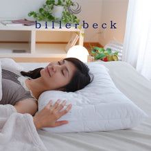 画像をギャラリービューアに読み込む, billerbeck コンフォートラテックス ピロー&lt;span&gt;頭を優しく支え、首にかかる負担を軽減し、楽な姿勢で眠ることができるラテックス枕&lt;/span&gt;
