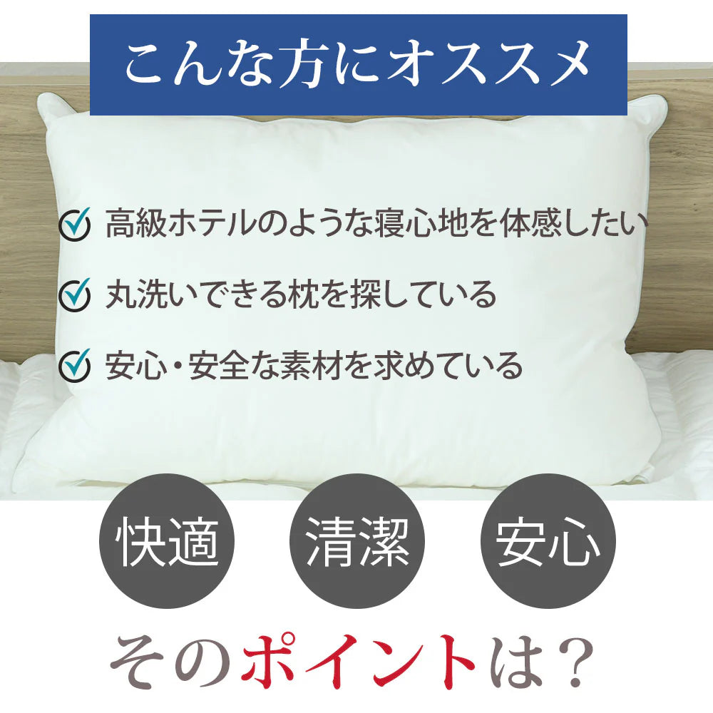Danfill フィベール 枕【レンタル専用】