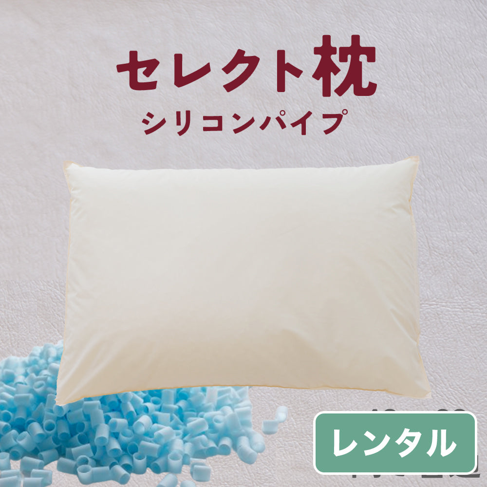 セレクト枕  シリコンパイプ 標準形【レンタル専用】