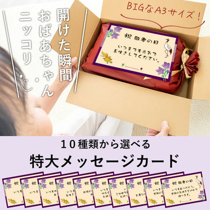 敬老の日まくら（おばあちゃん向け）