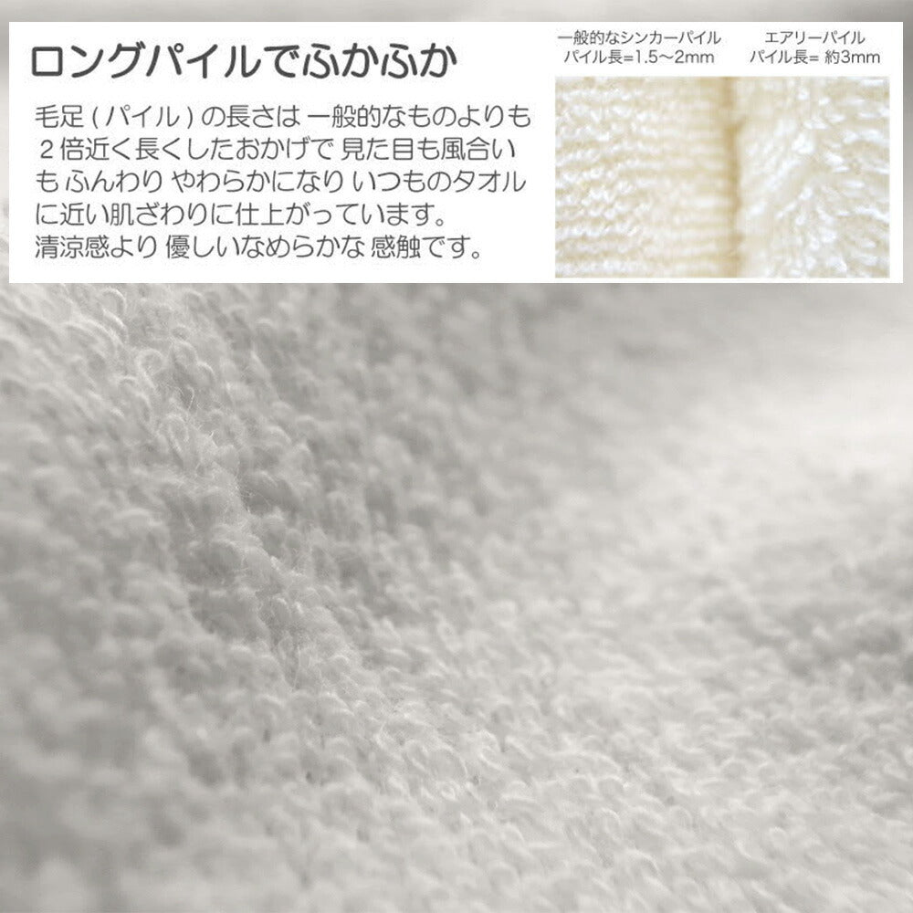 ボックスシーツ Fab the Home（ファブザホーム） Airy pile(エアリーパイル） ボックスシーツ ダブルサイズ