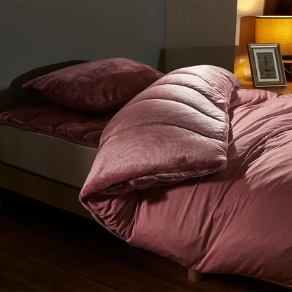 CRESCALORE プレミアムフランネル リバーシブル枕カバー