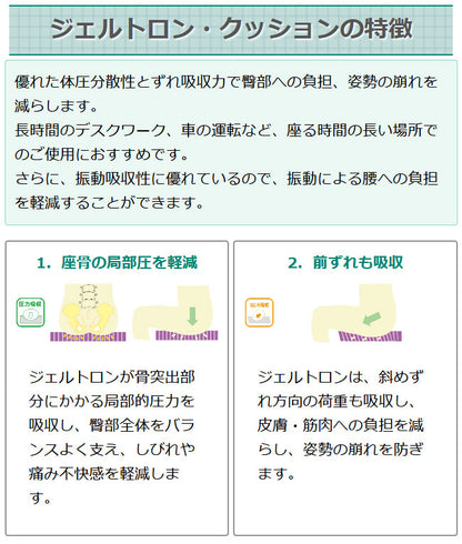 ジェルトロン クッション ダブルハード