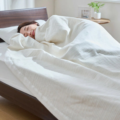 肌きわみ コットンのよさをとことん楽しめる綿毛布