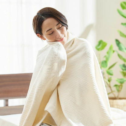 肌きわみ コットンのよさをとことん楽しめる綿毛布