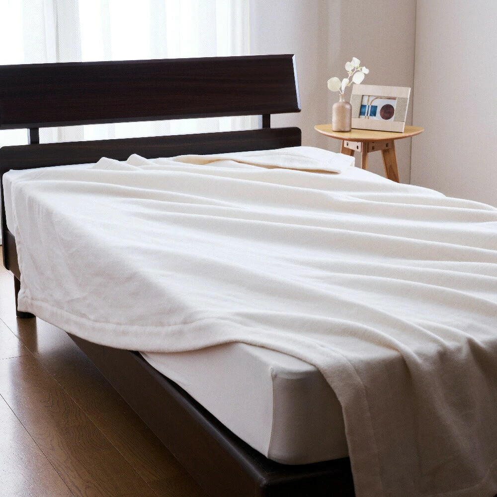 肌きわみ コットンのよさをとことん楽しめる綿毛布