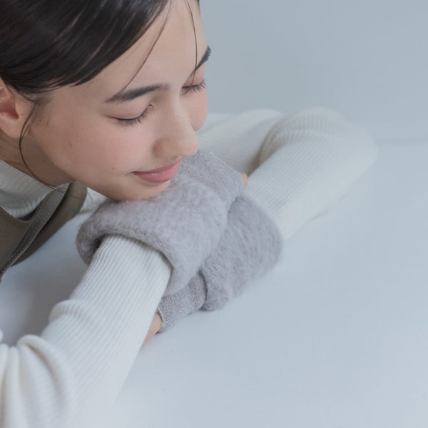 もちはだ 手首まくら 裏起毛リストウォーマー フリーサイズ