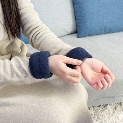 もちはだ 手首まくら 裏起毛リストウォーマー フリーサイズ