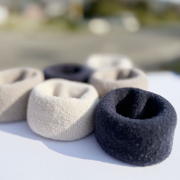 もちはだ 手首まくら 裏起毛リストウォーマー フリーサイズ