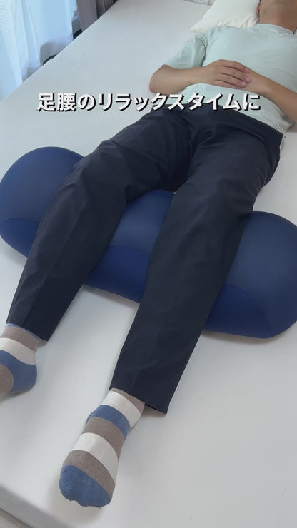 王様の膝下枕