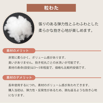 ヌード抱き枕 セレクト抱き枕 ポリエステルわた（長さ160×幅50センチ）