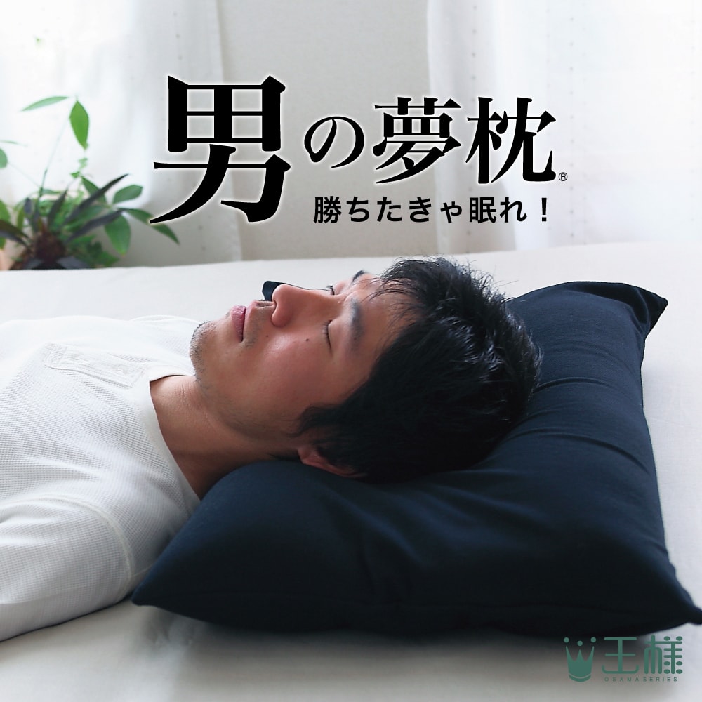 男の夢枕 <span>有名寝具ブランド「王様シリーズ」の消臭機能が付いた男性向け枕</span>