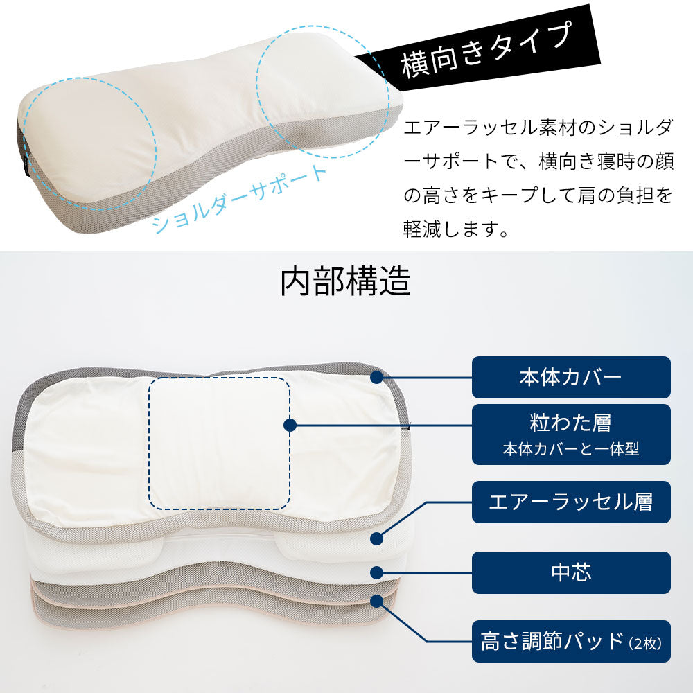 PILLOW by Active Sleep 横向きタイプ – 枕と眠りのおやすみショップ！本店