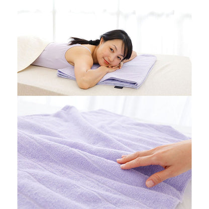 枕を使わない人の枕 折って畳んでMYタオル