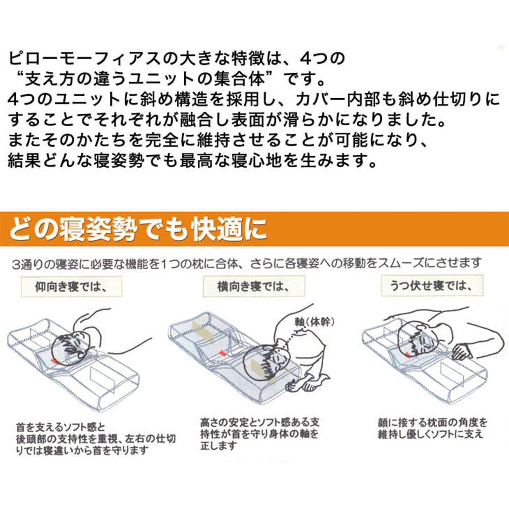 ピローモーフィアス Mサイズ – 枕と眠りのおやすみショップ！本店