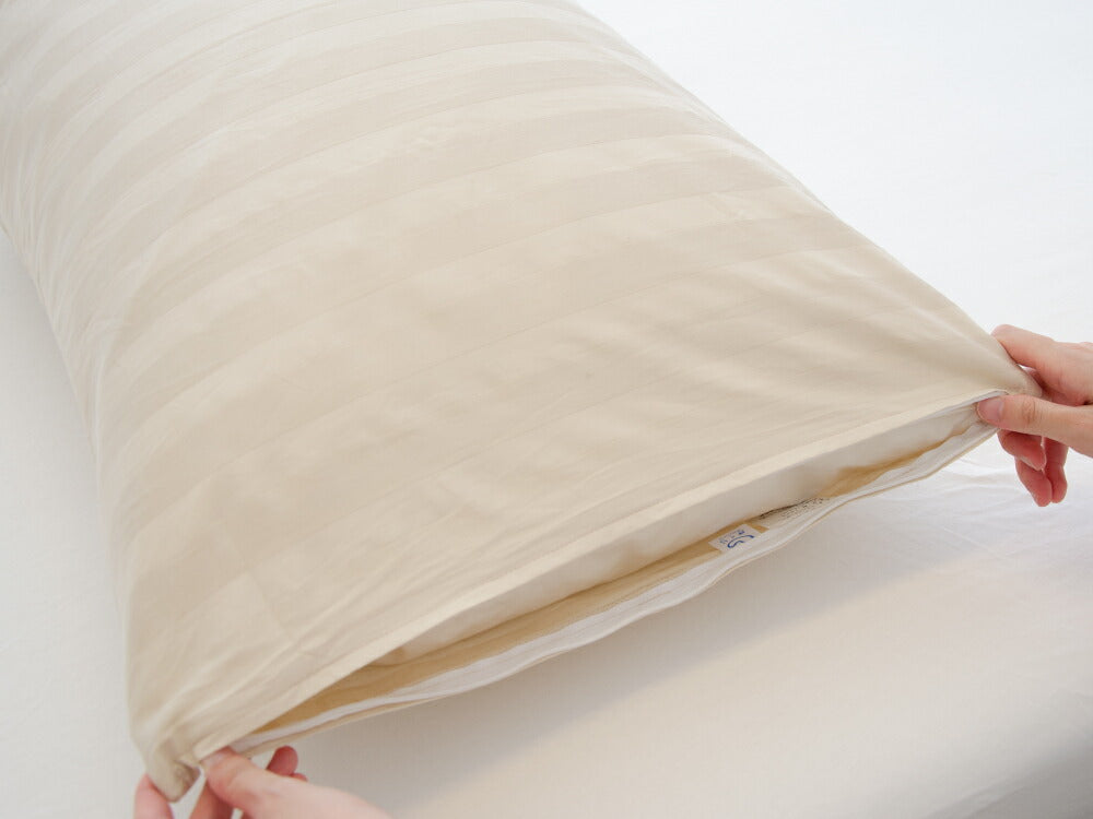 2つの枕を重ねて使う枕（ツインピロー） 専用カバー 2枚組 – 枕と眠り