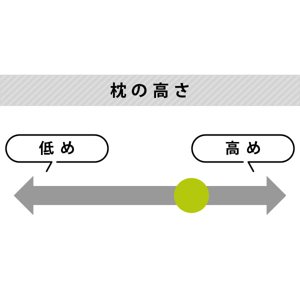 王様の夢枕 やわらかめ 高さ調節付き