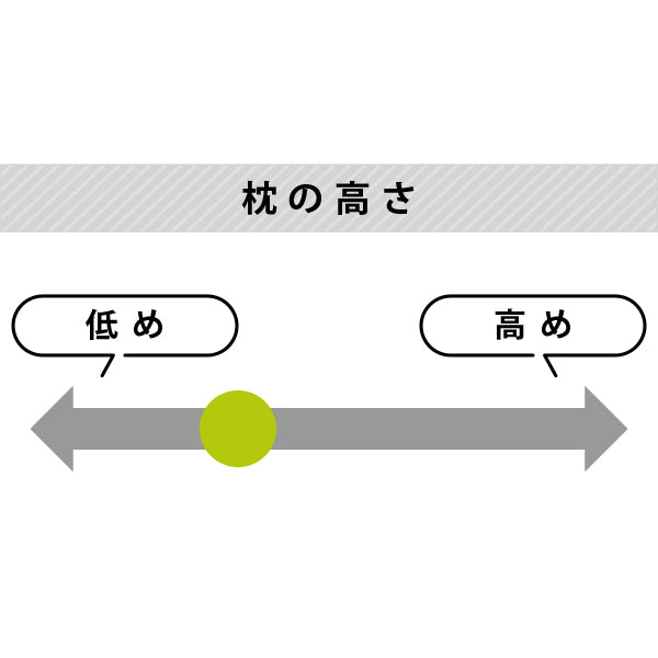 billerbeck ダウナレックス ピロー沈み込みすぎず適度な反発性で頭や